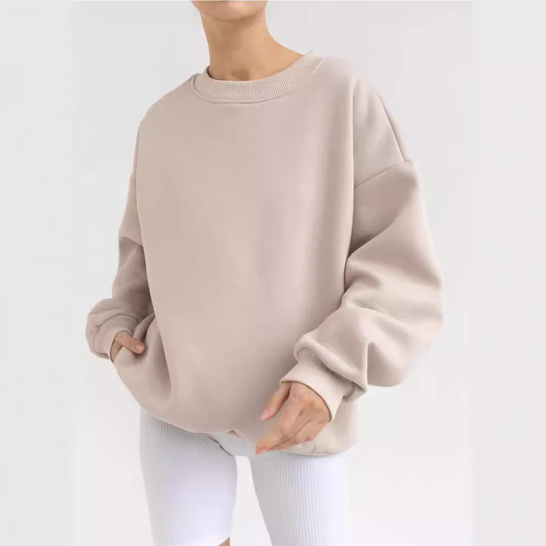Damen oversized Komfort-Sweatshirt EB