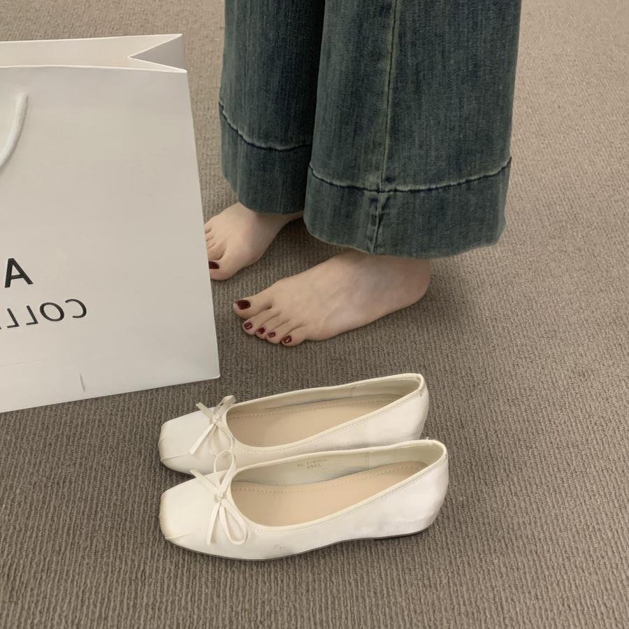 Damen Ballerinas mit schickem Schleifenakzent und komfortablem Fußbett EB