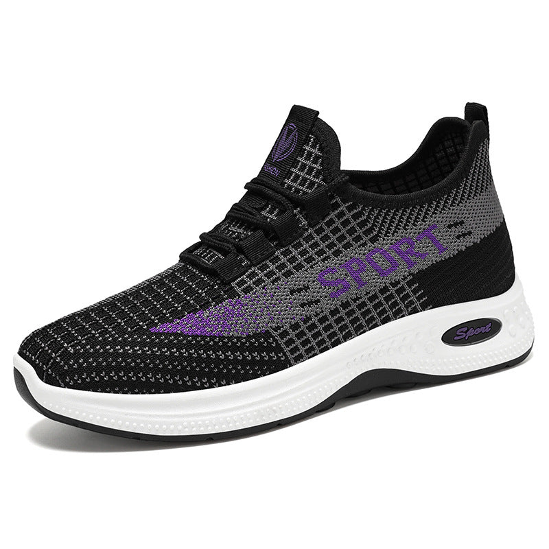 Damen Sportliche und atmungsaktive Fitness Sneakers EB