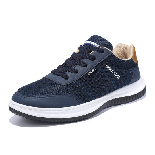 Damen Sportliche Freizeitsneaker mit atmungsaktiver Oberflächenstruktur und dämpfender Sohle EB