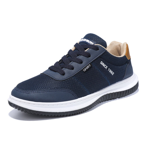 Damen Sportliche Freizeitsneaker mit atmungsaktiver Oberflächenstruktur und dämpfender Sohle EB