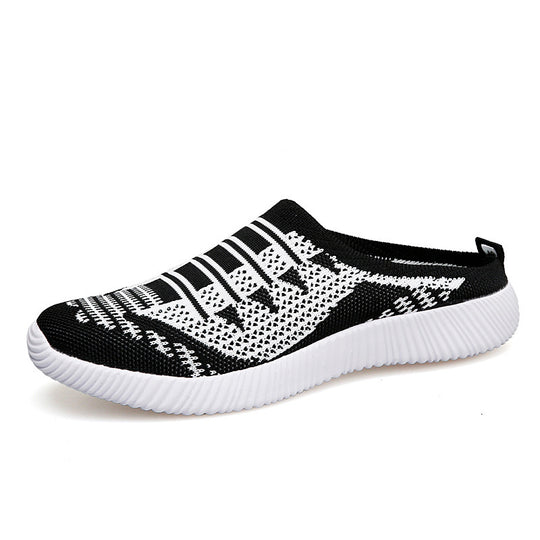 Damen Leichte Slip-On Freizeitschuhe mit atmungsaktivem Obermaterial EB