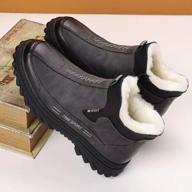 Damen Winterstiefel mit flauschigem Innenfutter von EB