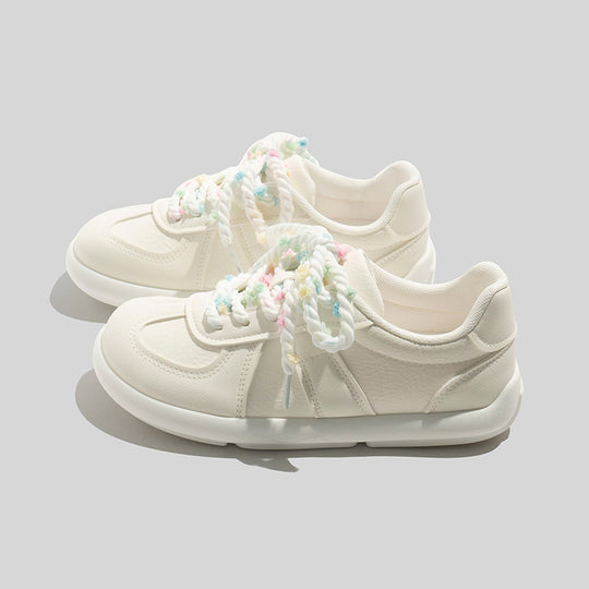 Damen Sneaker mit einzigartiger Blumendekoration und flexibler Komfortsohle EB