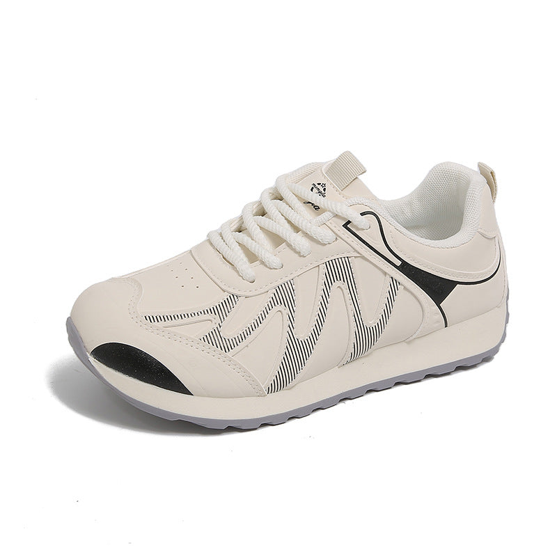 Damen Sportliche Sneakers mit atmungsaktiver Mesh-Oberfläche und dämpfendem Sohlenprofil EB