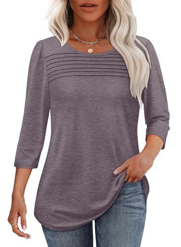 Damen Elegant geschnittenes Oberteil mit gerafften Details EB