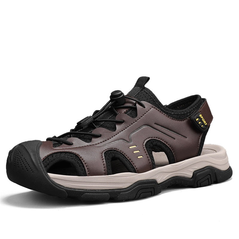 Damen Sportliche und atmungsaktive Wassersandalen mit rutschfester Sohle EB