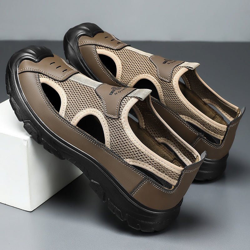 Damen Atmungsaktive Strandschuhe mit rutschfester Sohle und elastischem Design EB