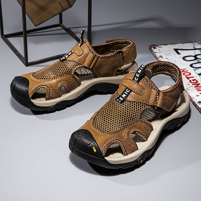 Damen Outdoor-Sandalen mit atmungsaktivem Mesh und rutschfester Sohle EB