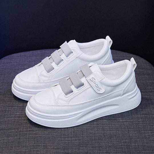 Damen Modische Sneakers mit praktischem Klettverschluss und bequemem Innenfutter EB