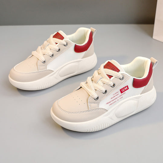 Damen sportliche Sneaker mit atmungsaktivem Obermaterial und bequemer Dämpfung EB