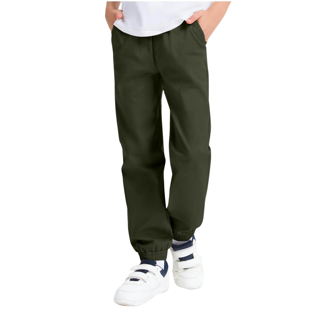 Jungen Freizeit-Hose mit elastischem Bund und Seitentaschen EB