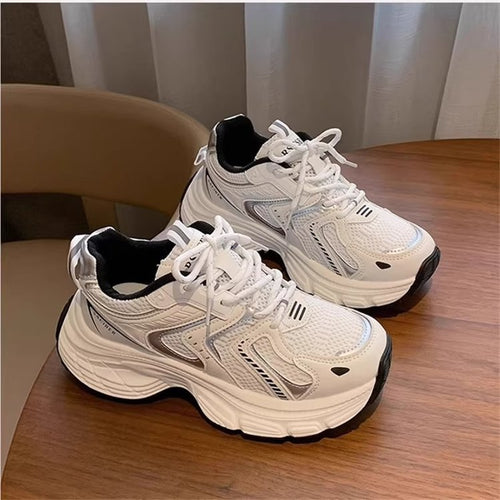 Damen Leichte Laufschuhe mit atmungsaktiver Mesh-Oberfläche und dämpfender Sohle EB