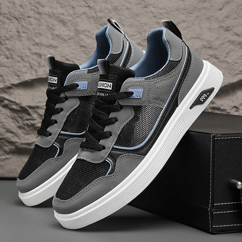 Damen sportliche Freizeitsneaker mit atmungsaktivem Mesh-Obermaterial und dämpfender Sohle EB