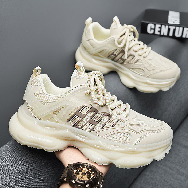 Damen Sportliche und dämpfende Sneakers mit atmungsaktivem Obermaterial EB
