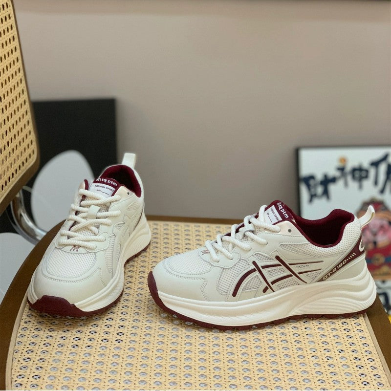 Damen Bequeme Mesh-Laufschuhe mit dämpfender Sohle und sportlichem Design EB