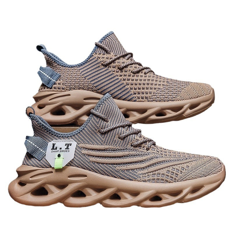 Damen Leichte Mesh-Laufschuhe mit atmungsaktivem Design und dämpfender Sohle EB