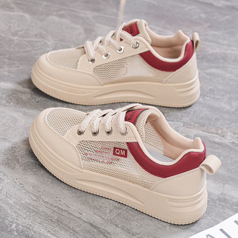 Damen Atmungsaktive Sport Sneakers mit modischen Akzenten und komfortabler Dämpfung EB