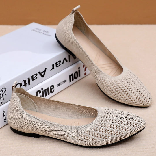 Damen Atmungsaktive und bequeme Ballerinas EB