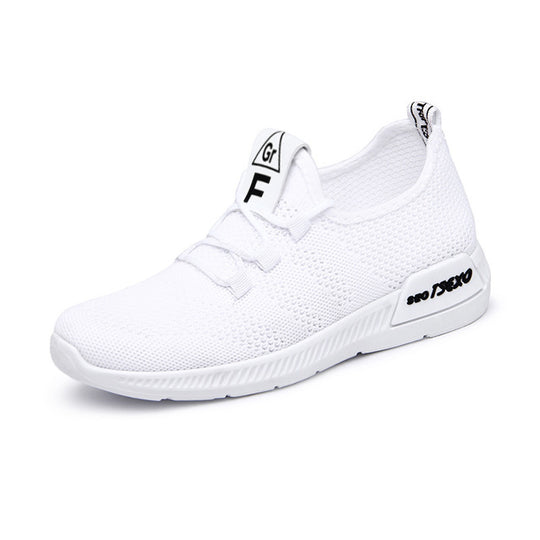 Damen Sportliche Freizeitsneaker mit atmungsaktivem Mesh-Obermaterial EB