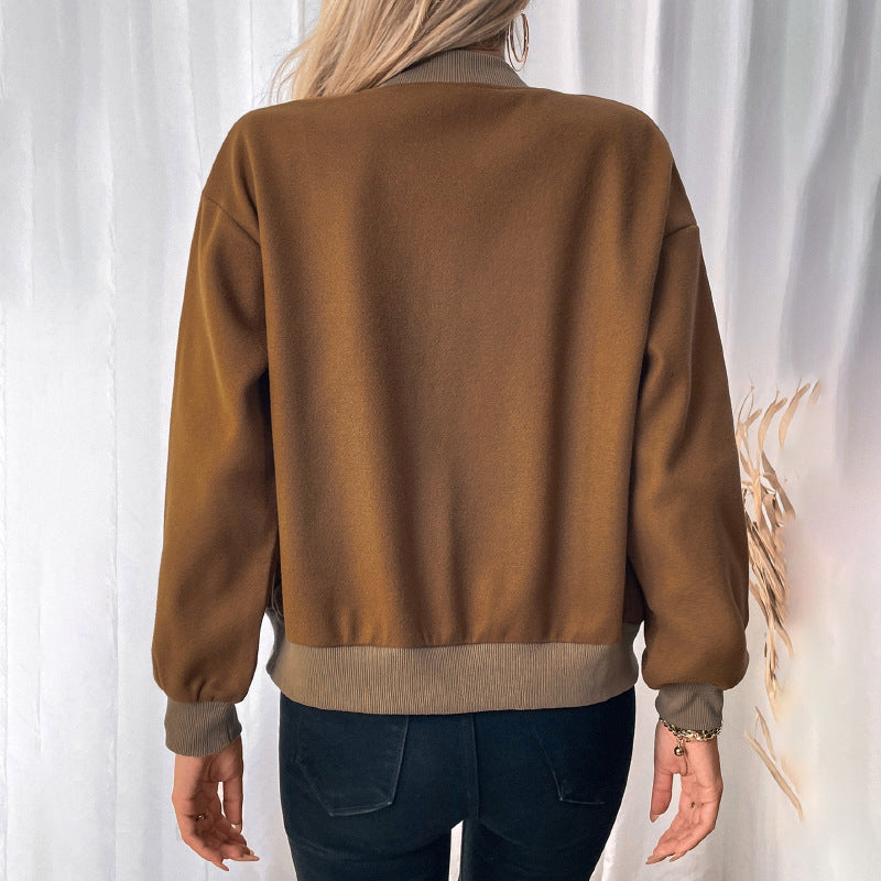 Damen Sportliche Collegejacke EB