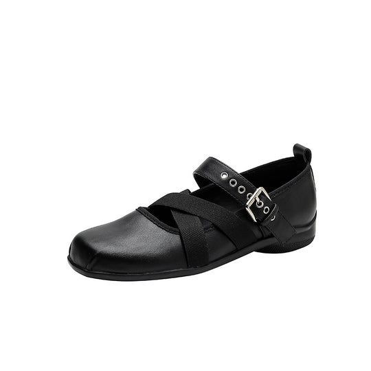 Damen Komfortable Mokassin-Ballerinas EB
