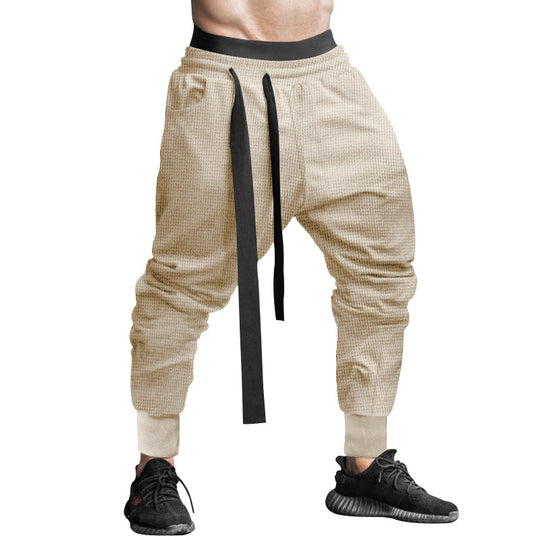 Herren Sportliche Relaxed Fit Jogginghose mit verstellbarem Bund EB