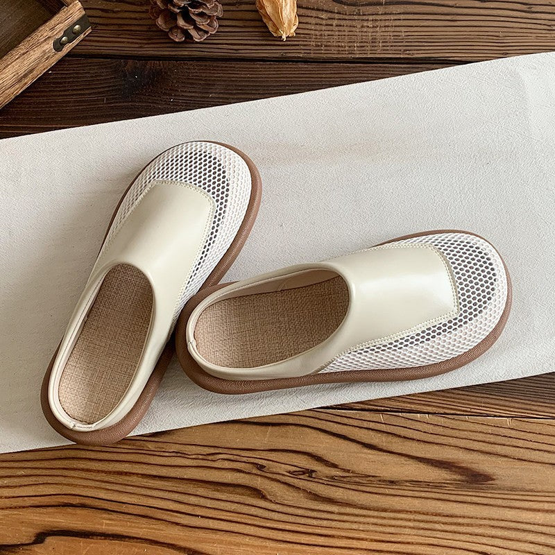 Damen Komfortable und atmungsaktive Slip-On Clogs EB