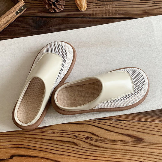 Damen Komfortable und atmungsaktive Slip-On Clogs EB