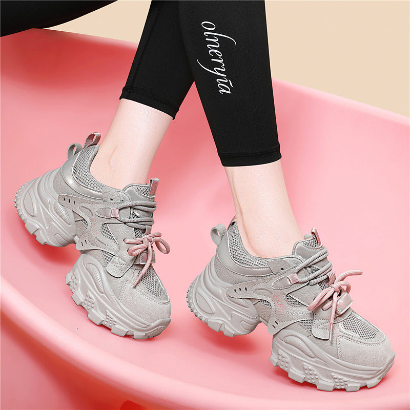 Damen Sportliche Chunky Sneakers mit innovativer Dämpfungstechnologie EB