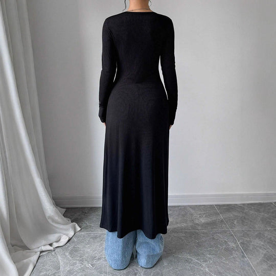Damen Langarm-Knöpfen Cardigan EB