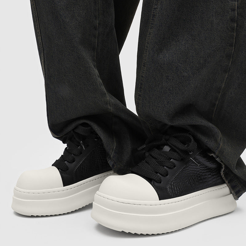 Damen Sportliche Sneaker mit innovativem erhöhtem Profil und exklusivem Obermaterial EB