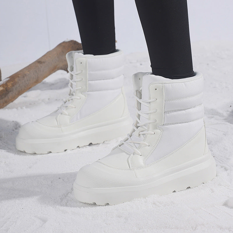 Damen Sportliche Winterstiefel mit isolierender Fütterung und rutschfester Sohle EB