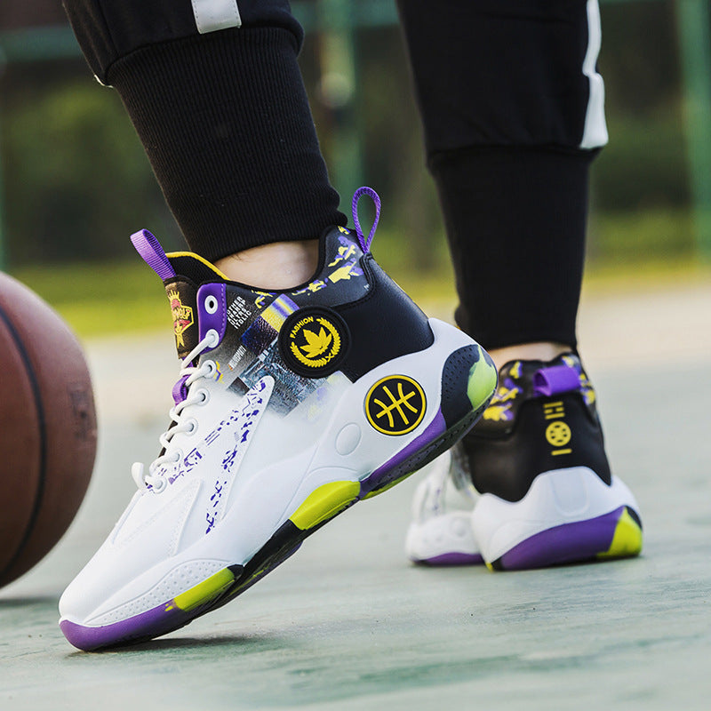 Damen Modische High-Top Sneakers mit innovativer Dämpfung und rutschfester Sohle EB