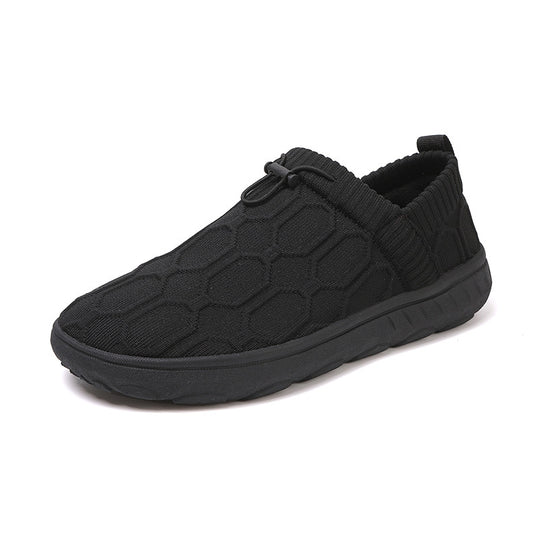Damen Elastische Slip-On Sneakers mit innovativem Schnellschnürsystem EB