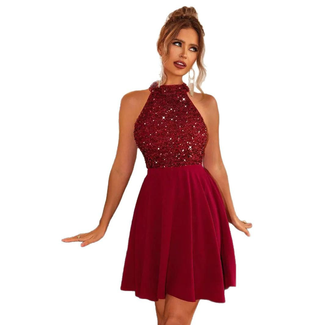 EB | Sinnliche Slim Fit Halter Mini Kleid