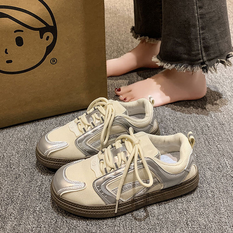 Damen Sneakers aus atmungsaktivem Mesh mit stoßdämpfender Sohle EB