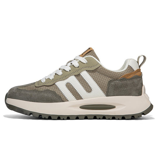 Damen Sportliche Sneakers mit dämpfender Sohle und atmungsaktiver Oberflächenstruktur EB