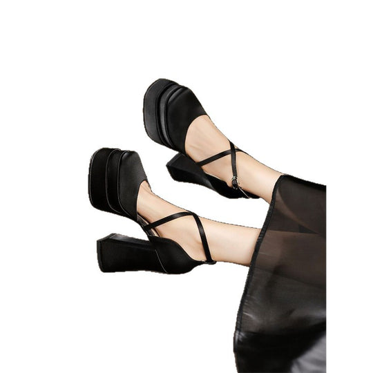 Damen High Heel Plattform Pumps EB