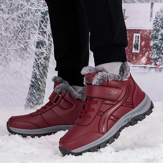 Damen isolierte Winterstiefel mit rutschfester Sohle EB