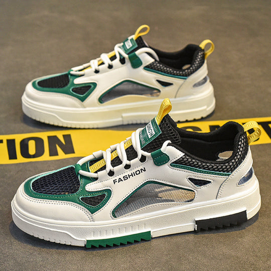 Damen Sportliche Sneakers mit innovativer Mesh-Oberfläche und rutschfester Sohle EB