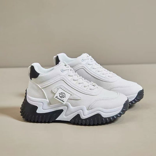 Damen Chunky Sneakers mit atmungsaktivem Obermaterial und dämpfender Sohle EB
