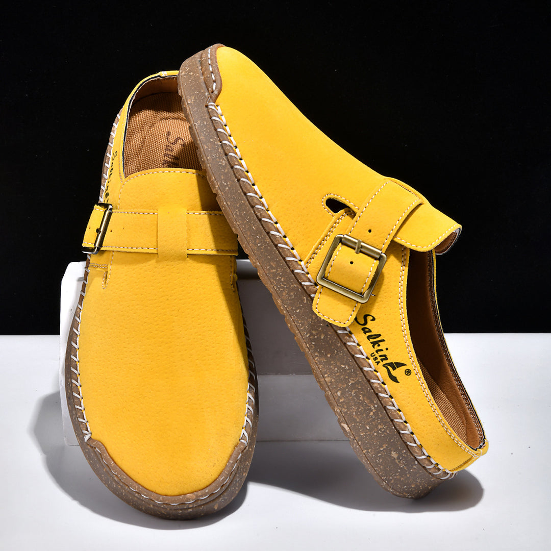 Herren Komfortable Clogs mit verstellbarem Riemen EB