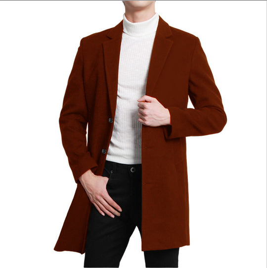 Herren Eleganter und moderner Mantel EB
