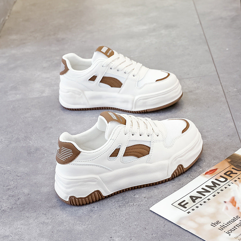 Damen Sneakers mit trendigem Design und gepolsterter Sohle EB