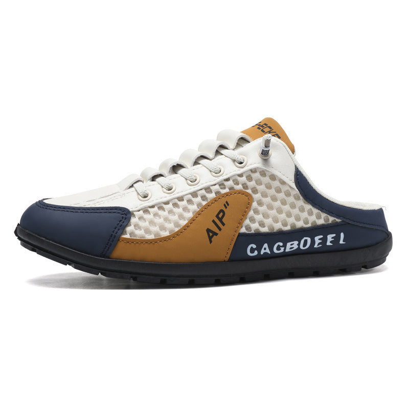 Damen Atmungsaktive Slip-On Freizeitschuhe mit flexiblem Sohlenprofil EB
