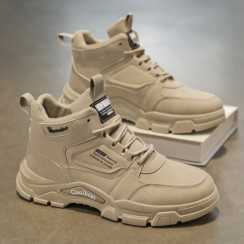 Damen robuste und atmungsaktive High-Top Sneakers EB
