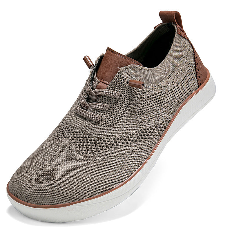 Damen Atmungsaktive Sneakers mit elastischem Schnellschnürsystem und gepolsterter Sohle EB