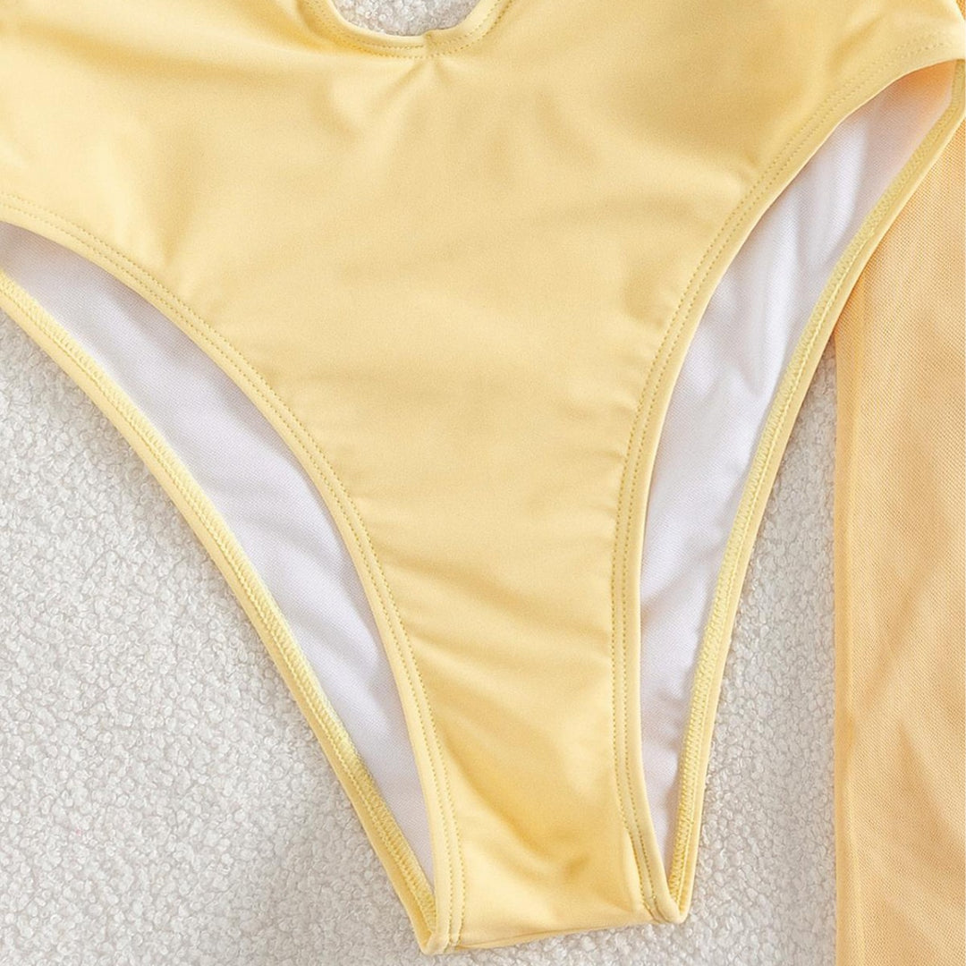 Damen Cut-Out Badeanzug mit einzigartigem Ringdetail EB