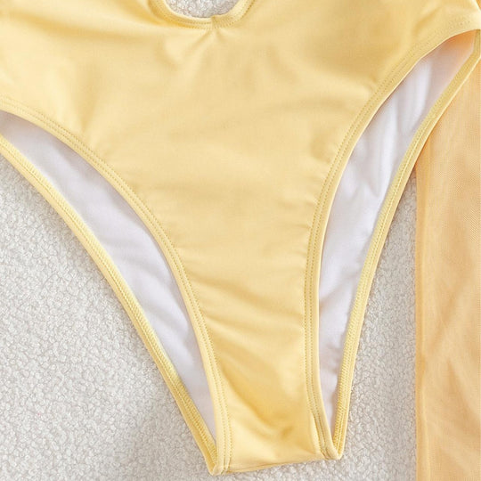 Damen Cut-Out Badeanzug mit einzigartigem Ringdetail EB